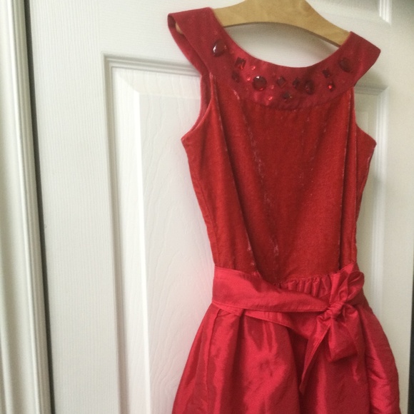 American Girl Joyful Jewels Red Holiday Dress - Picture 9 of 10